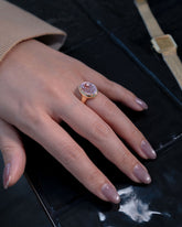 Kunzite Statement Ring