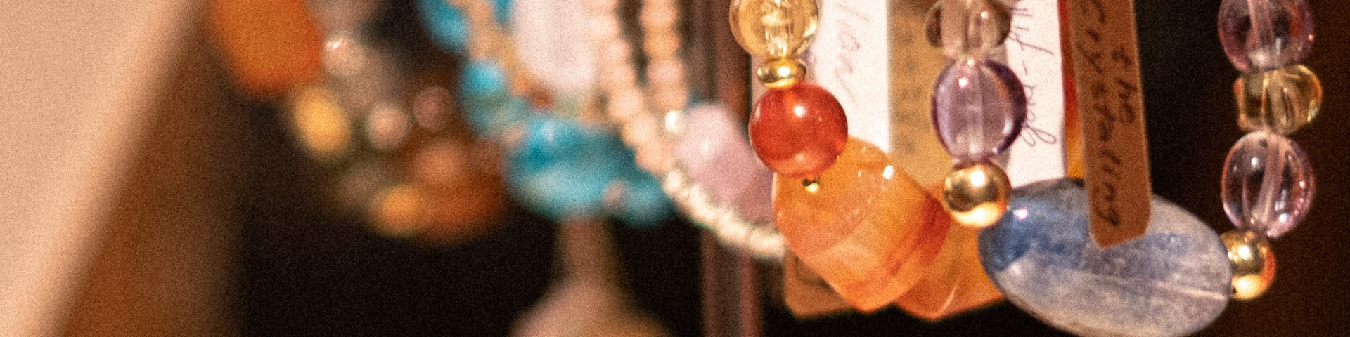 Genuine Gemstone Crystal Bracelet