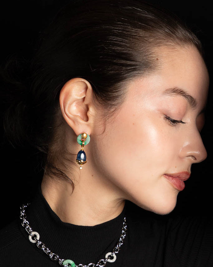 The HEI Natural Jade Earrings