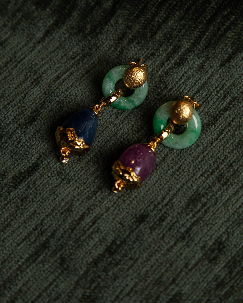 The HEI Natural Jade Earrings