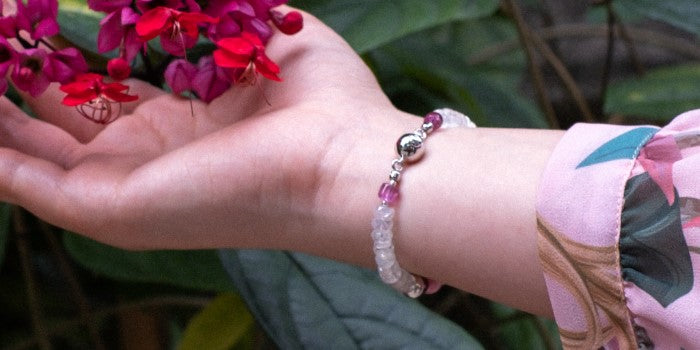 Crystal Bracelet HK Flowering Season The Crystaling Jewellery