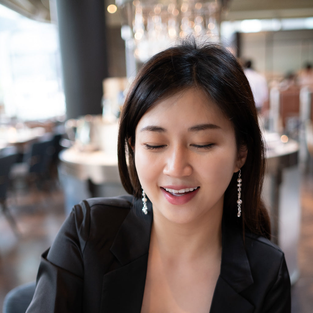 Yuet - Doggie Charm Pearl Earrings