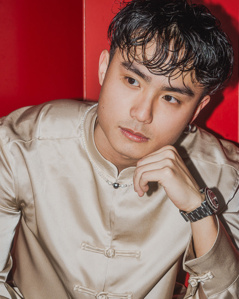 Halley's Comet Pearl Necklace