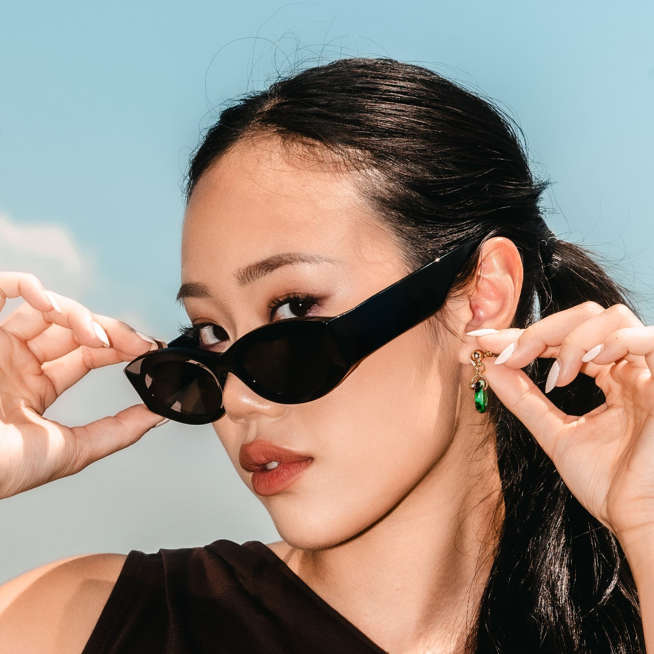 The Dynasty Jade Earrings
