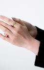 Peridot Silver Ring