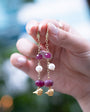 DAI - Ruby Birdy Pearl Earrings
