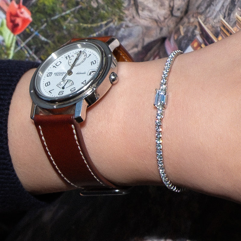 Diana Princess Cut Bracelet