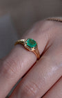 Emerald Octagon Ring