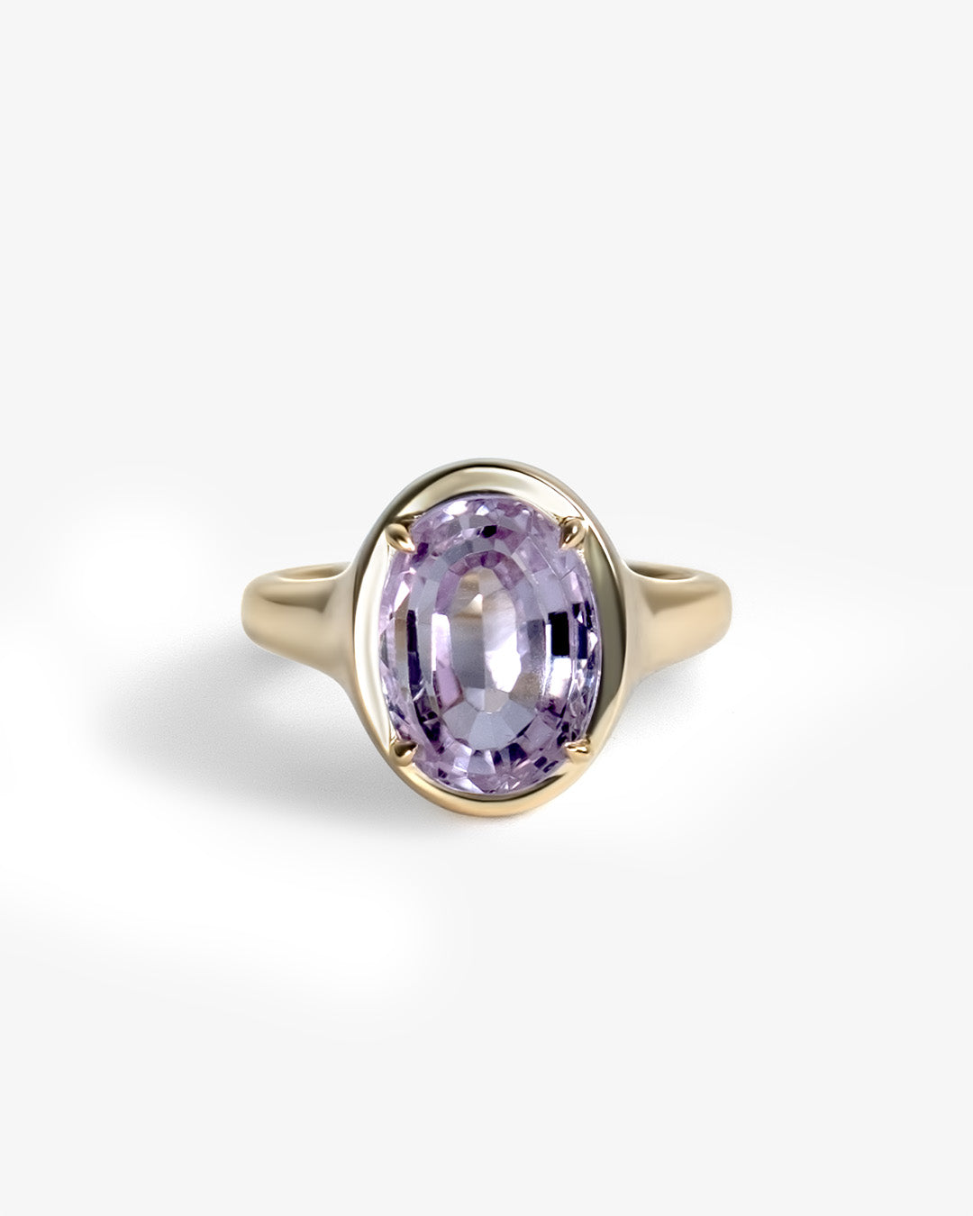 Kunzite Statement Ring