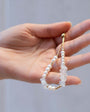 Jo March - Rainbow Moonstone Pearl Bracelet