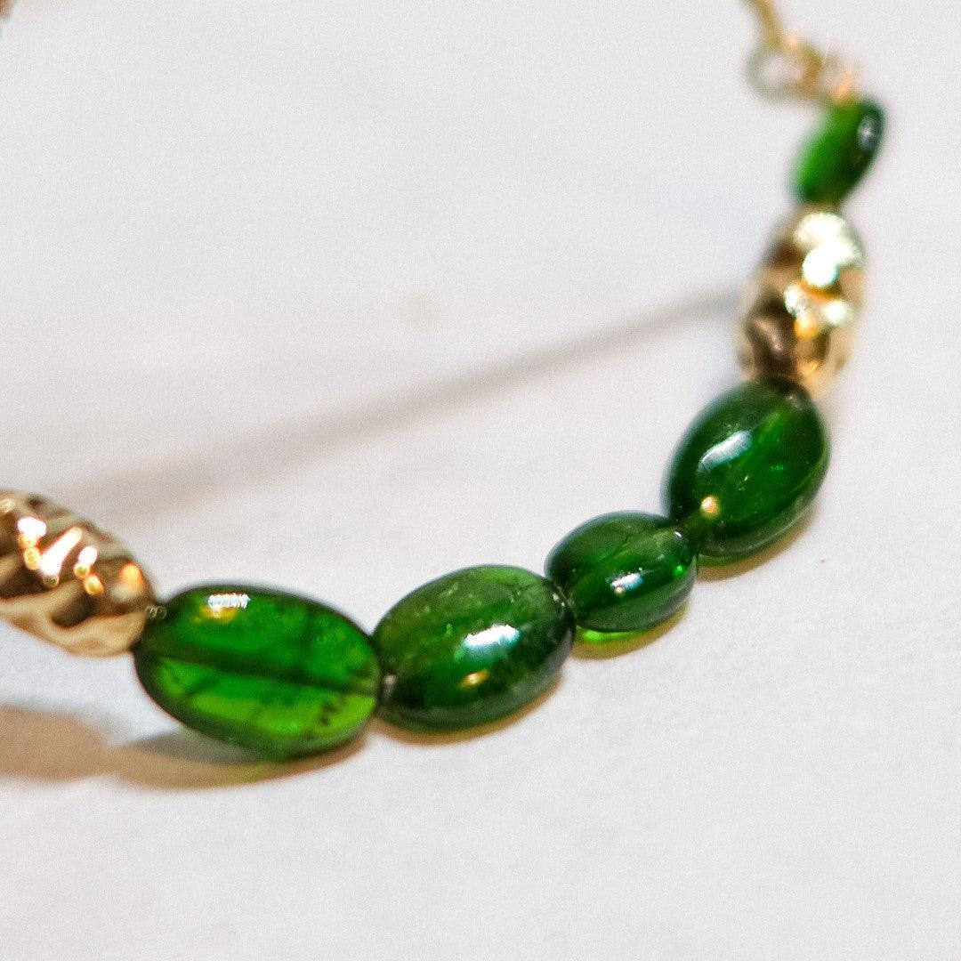 The Pianist - Chrome Diopside Bracelet