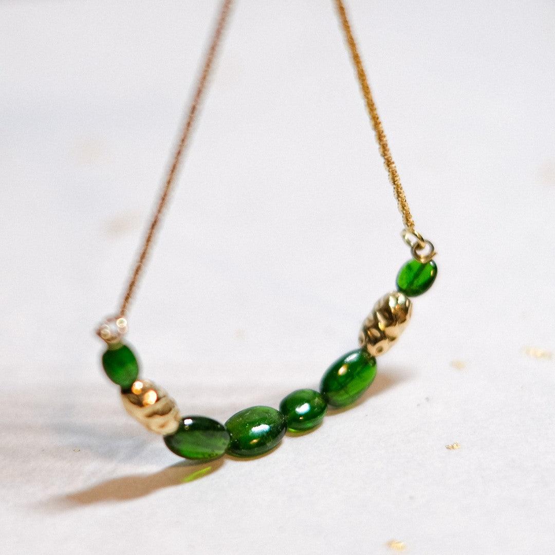 The Pianist - Chrome Diopside Bracelet