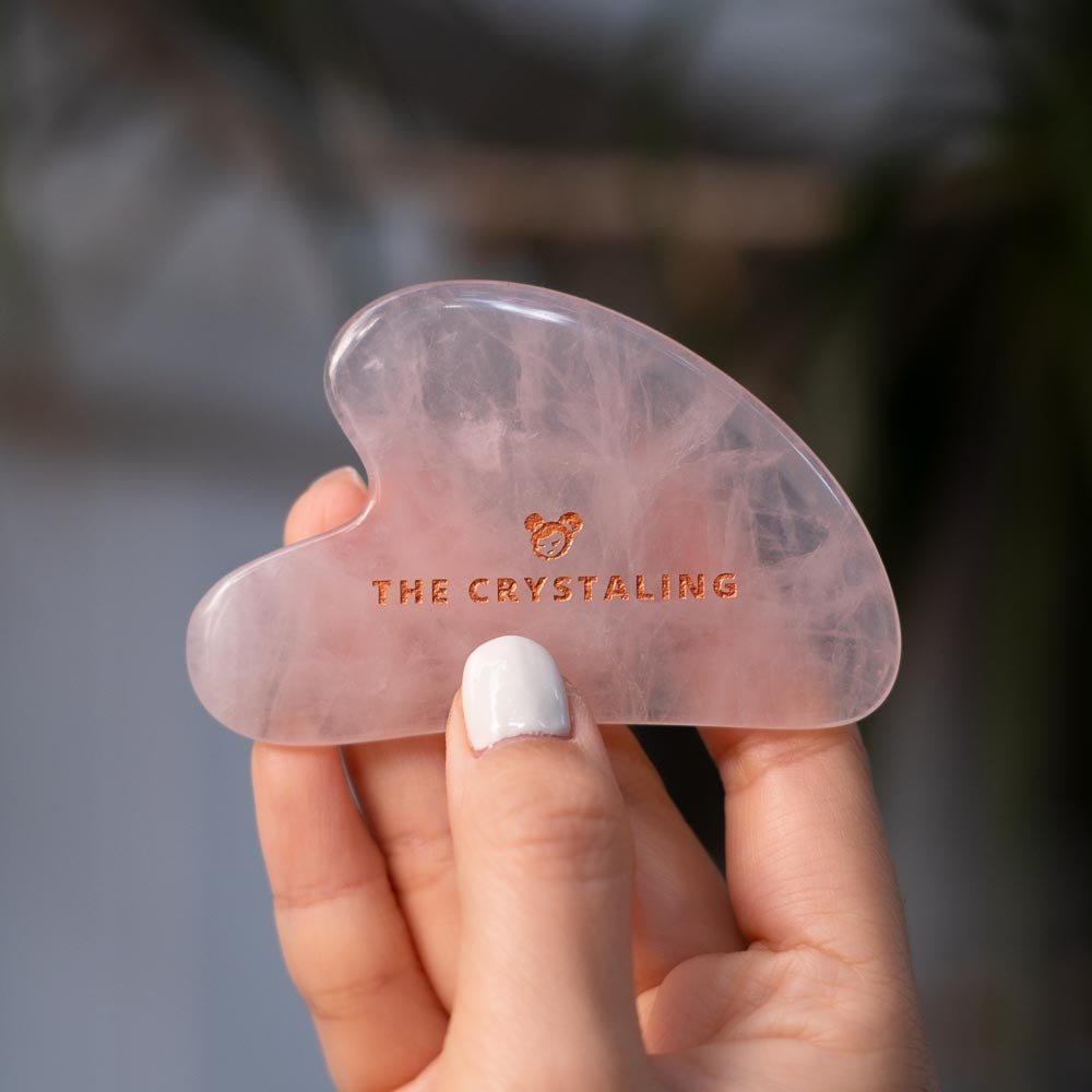 Anti-Ageing Rose Quartz Massage Gua Sha