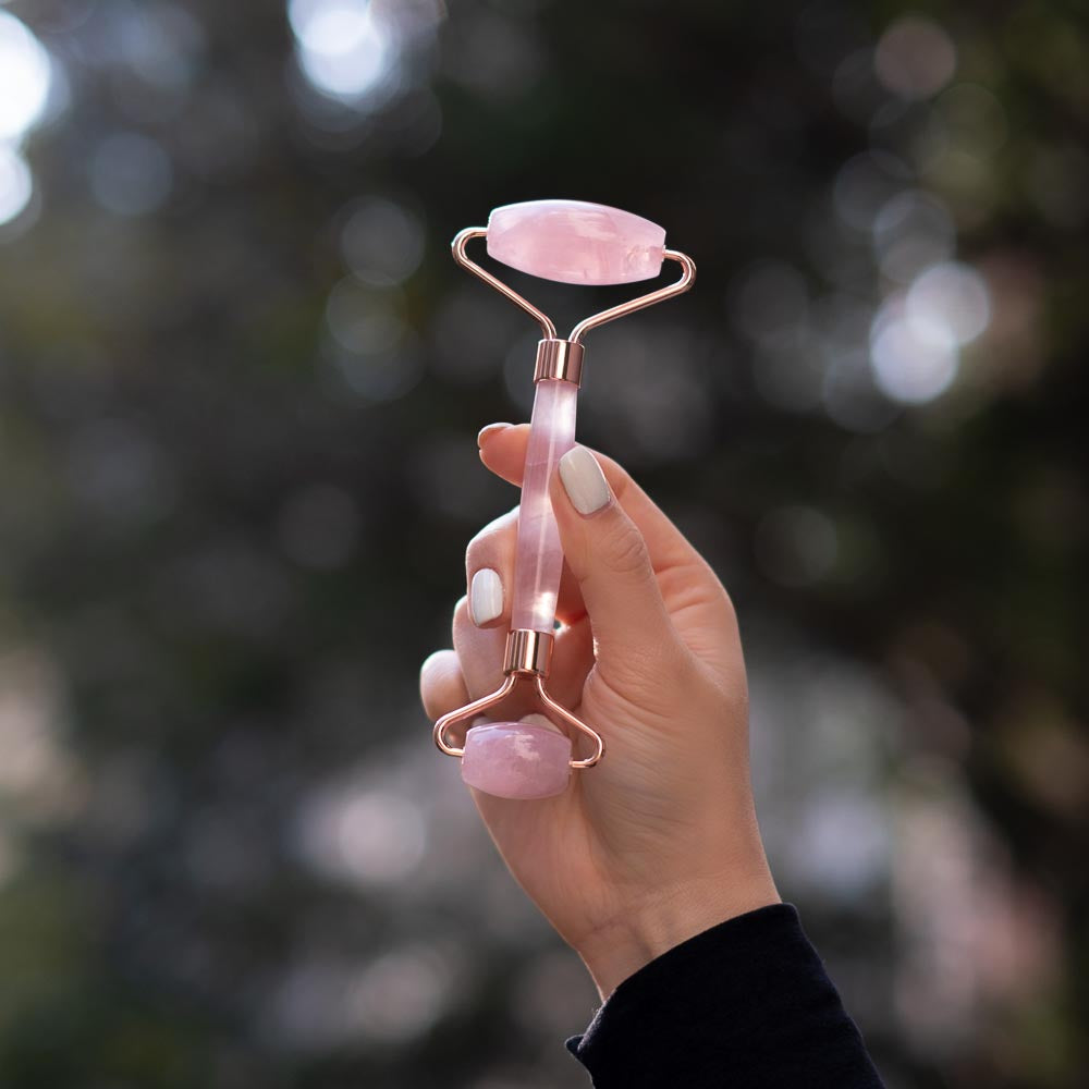 Anti-Ageing Rose Quartz Massage Roller